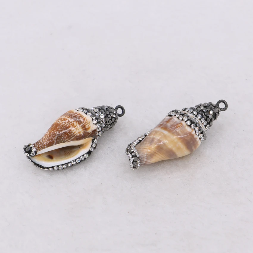 5 pcs Natural shell shell pendants brown conch beads electrolytic beads handcrafted Gems jewelry for women
5 pcs Natural shell shell pendants brown conch beads electrolytic beads handcrafted Gems jewelry for women