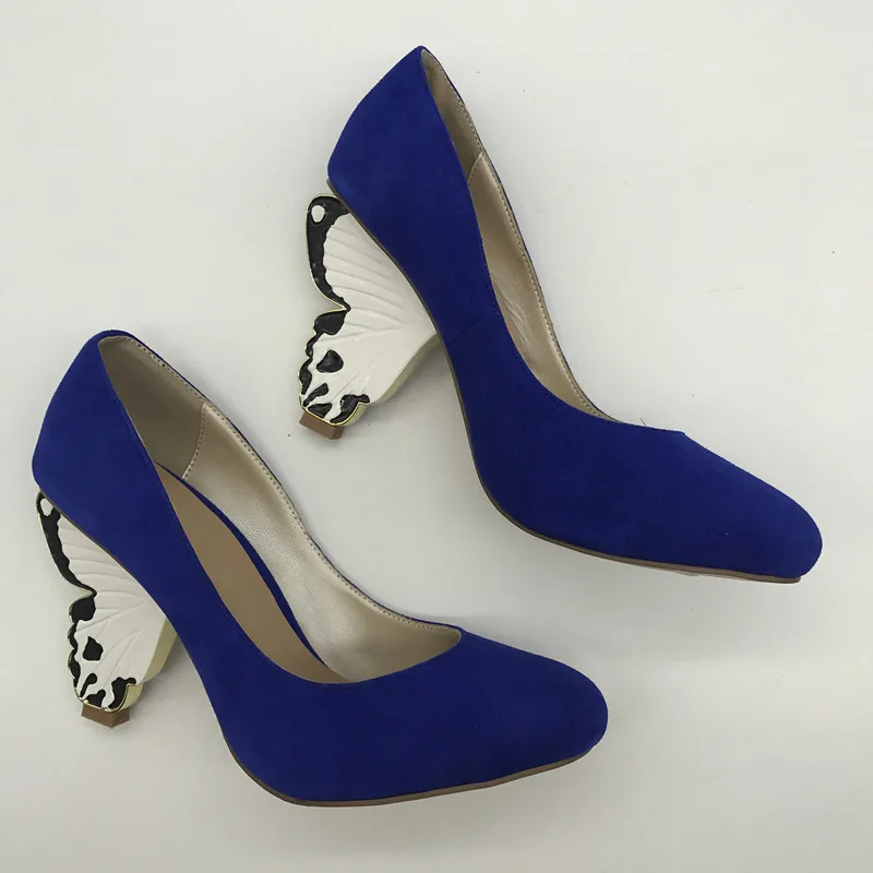 Mabaiwan Designer Butterfly Heel Women Pumps Fashion Red Suede High Heels Beauty Prom Wedding Dress Shoes Woman Valentine Shoes
Mabaiwan Designer Butterfly Heel Women Pumps Fashion Red Suede High Heels Beauty Prom Wedding Dress Shoes Woman Valentine Shoes