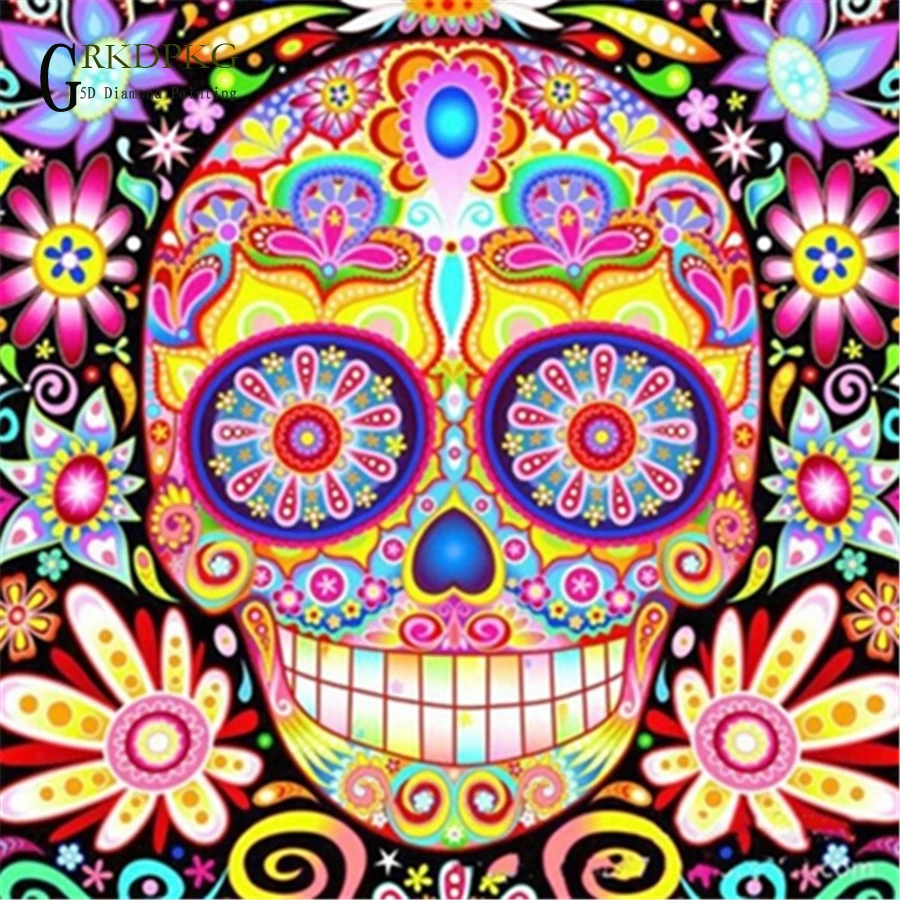 Full Square/Round Drill 5D DIY Diamond Painting "Flower skull" Embroidery Cross Stitch 5D Home Decor DiamondPainting
Full Square/Round Drill 5D DIY Diamond Painting "Flower skull" Embroidery Cross Stitch 5D Home Decor DiamondPainting