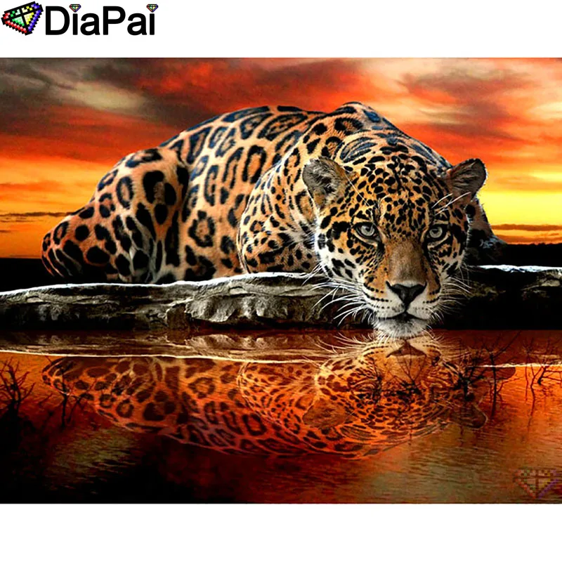 DIAPAI 5D DIY Diamond Painting 100% Full Square/Round Drill "Animal leopard" Diamond Embroidery Cross Stitch 3D Decor A21465
DIAPAI 5D DIY Diamond Painting 100% Full Square/Round Drill "Animal leopard" Diamond Embroidery Cross Stitch 3D Decor A21465