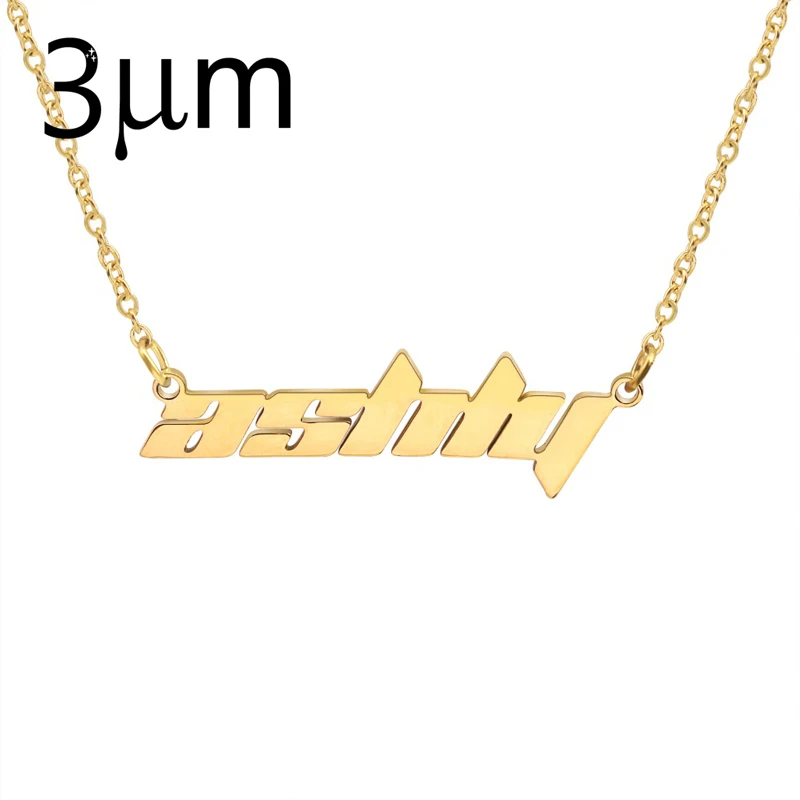 3UMeter Custom Necklace Stainless Necklace Personalize Choker Pendant Fascinating Name Necklace collier ras du cou for Women
3UMeter Custom Necklace Stainless Necklace Personalize Choker Pendant Fascinating Name Necklace collier ras du cou for Women