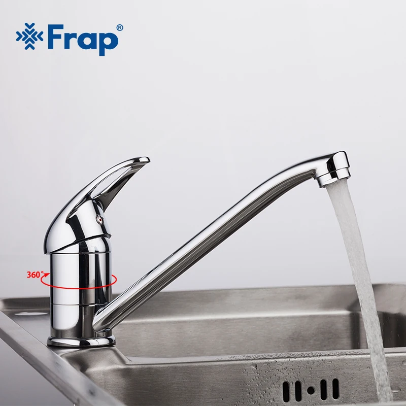 Frap New 1 set Single Handle Brass Deck Mounted Kitchen Faucet Swivel 360 Degree Water Tap Kitchen Sink Faucet robinet cuisine
Frap New 1 set Single Handle Brass Deck Mounted Kitchen Faucet Swivel 360 Degree Water Tap Kitchen Sink Faucet robinet cuisine