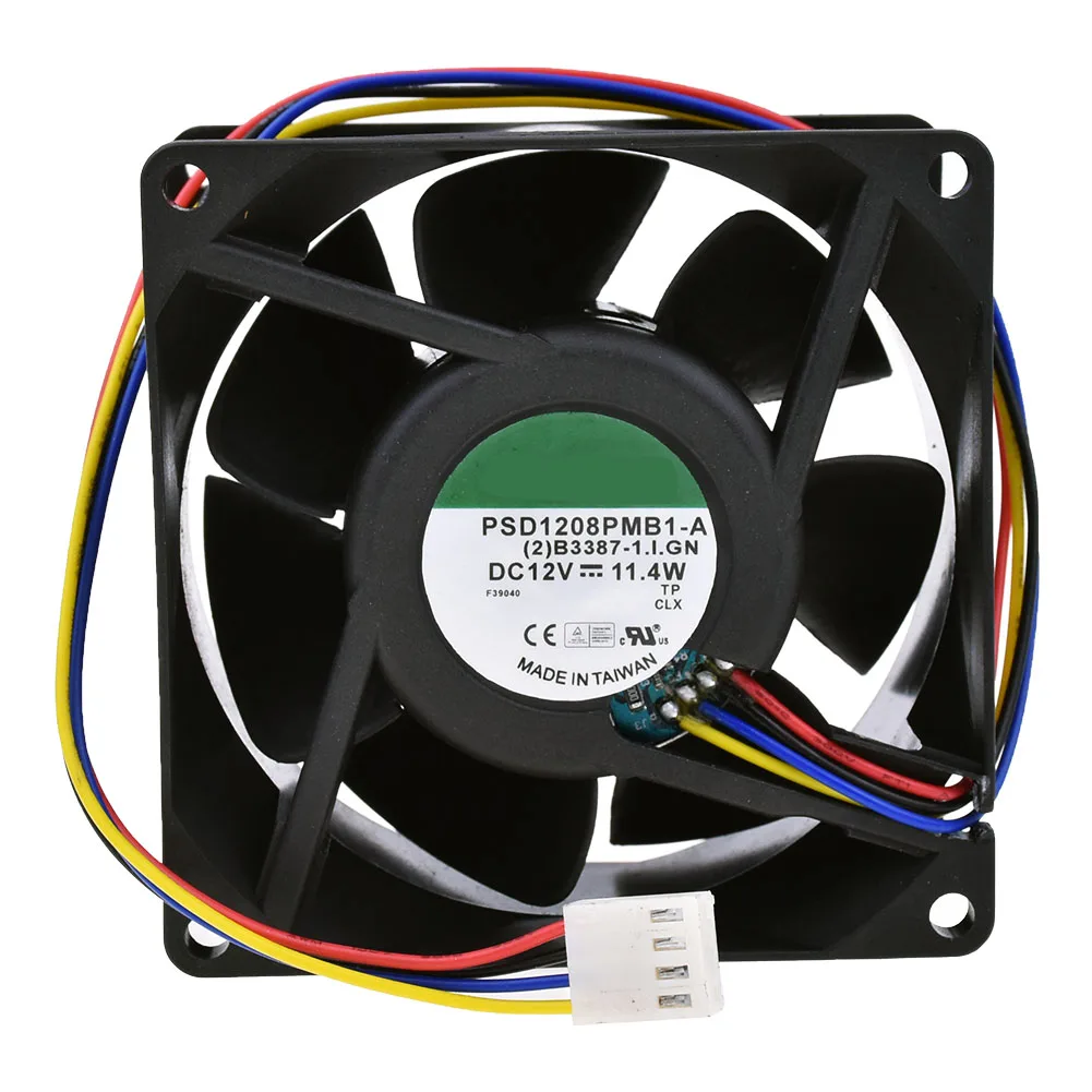 Для SUNON PSD1208PMB1-A 80*80*38 мм 12 в 11,4 Вт двойной шар 4-контактный охлаждающий вентилятор процессор кулер радиатор вентилятор
Для SUNON PSD1208PMB1-A 80*80*38 мм 12 в 11,4 Вт двойной шар 4-контактный охлаждающий вентилятор процессор кулер радиатор вентилятор