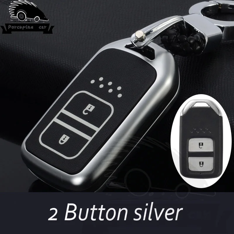 Zinc alloy leather 2 Button Intelligent Remote Keyless Key Case Cover Fob Holder For Honda VEZEL HR-V JAZZ CIVIC ACCORD ODYSSEY
Zinc alloy leather 2 Button Intelligent Remote Keyless Key Case Cover Fob Holder For Honda VEZEL HR-V JAZZ CIVIC ACCORD ODYSSEY