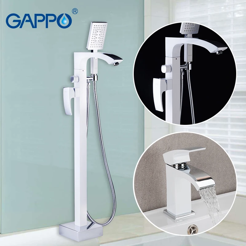 

GAPPO Shower Faucets free standing bathtub faucet with basin taps brass water taps for bathrrom faucet mixers shower system