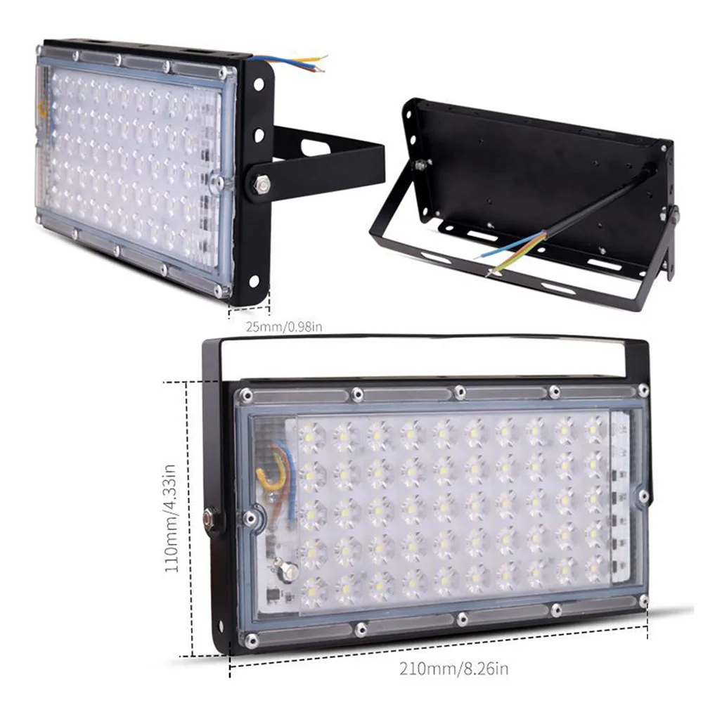 Garden Led Flood Light 50w Smd 2835 Floodlight Ip66 Waterproof Outdoor Wall Reflector Lighting Spotlight For Home Decorations
Garden Led Flood Light 50w Smd 2835 Floodlight Ip66 Waterproof Outdoor Wall Reflector Lighting Spotlight For Home Decorations
