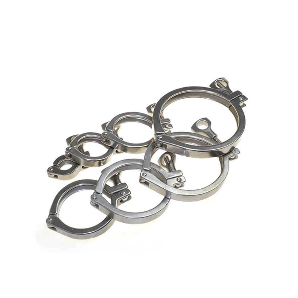 Tri Clamp Clover Sanitary Fits 130mm OD Ferrule Flange Stainless Steel SS 304 Heavy Duty Type SS020
Tri Clamp Clover Sanitary Fits 130mm OD Ferrule Flange Stainless Steel SS 304 Heavy Duty Type SS020