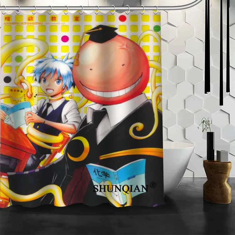 New Assassination Classroom Shower Curtain Polyester Fabric Printing Bathroom Curtain Waterproof Bathroom Products With Hook
New Assassination Classroom Shower Curtain Polyester Fabric Printing Bathroom Curtain Waterproof Bathroom Products With Hook
