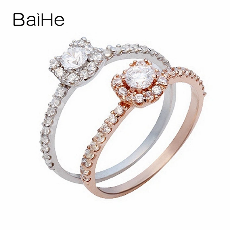BAIHE однотонное 18K Белое Золото 0.10ct H/SI круглые натуральные бриллианты свадебные женские модные ювелирные изделия кольцо с бриллиантами
BAIHE однотонное 18K Белое Золото 0.10ct H/SI круглые натуральные бриллианты свадебные женские модные ювелирные изделия кольцо с бриллиантами
