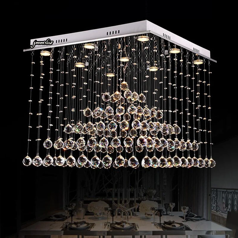 K9 new modern lights living room lights restaurant square fashion personality simple pyramid design LED crystal light hanging
K9 new modern lights living room lights restaurant square fashion personality simple pyramid design LED crystal light hanging