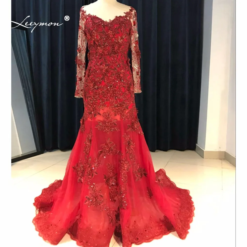 Leeymon Sexy Open Back Prom Dress 2020 Burgundary Red Long Sleeves Sequins Lace Prom Formal Dress Vestido de Formatura SE08
Leeymon Sexy Open Back Prom Dress 2020 Burgundary Red Long Sleeves Sequins Lace Prom Formal Dress Vestido de Formatura SE08