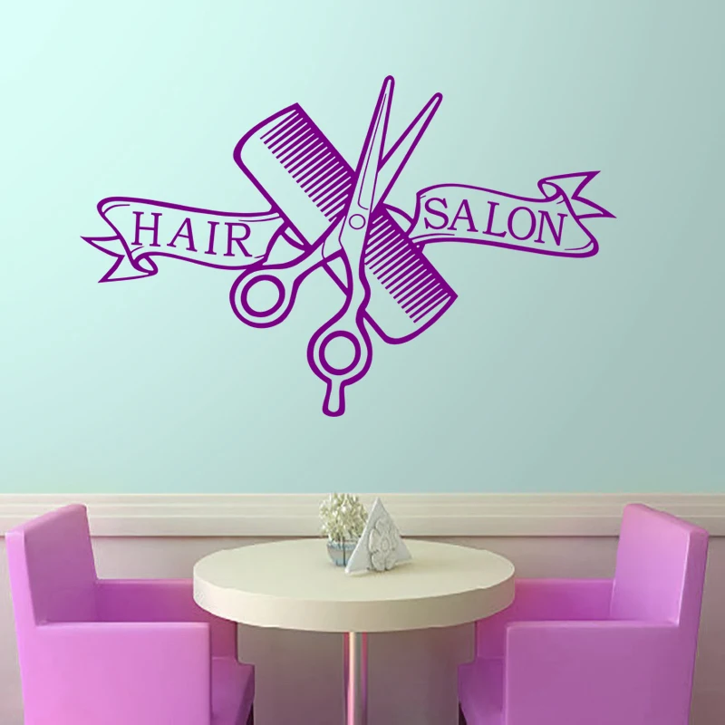 Hair Salon Barber Shop Sticker Scissors Clipper Hair Salon Decal Neutral Haircut Poster Vinyl Wall Decor Windows
Hair Salon Barber Shop Sticker Scissors Clipper Hair Salon Decal Neutral Haircut Poster Vinyl Wall Decor Windows