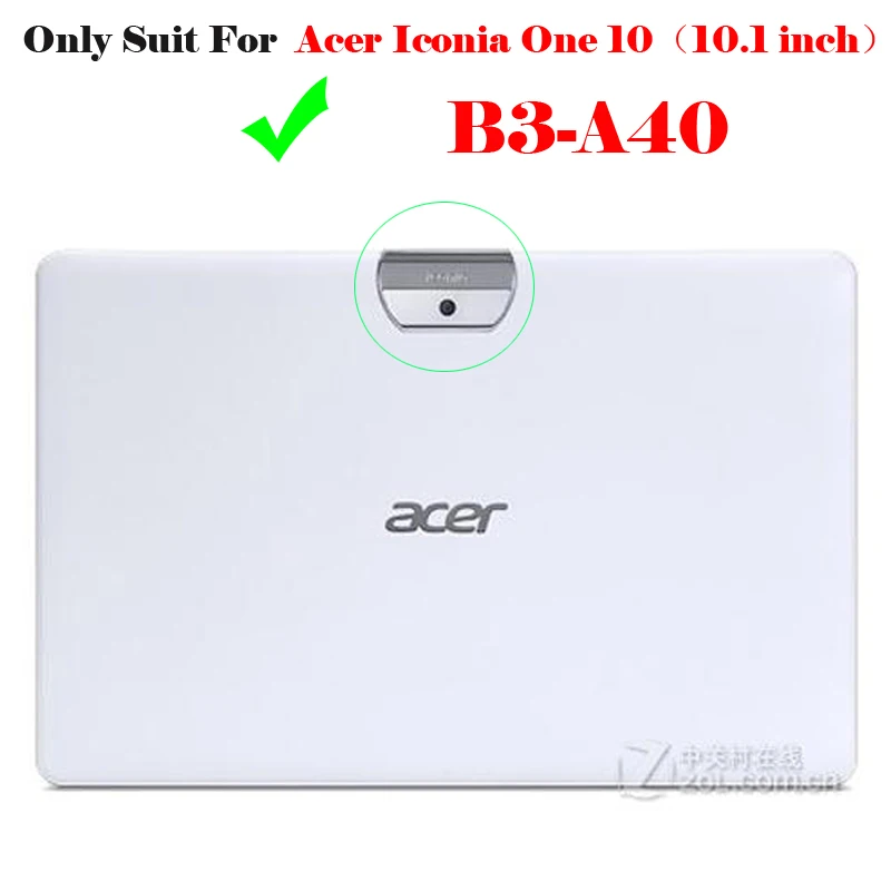 Чехол для планшета ACER Iconia One 10(B3-A40) 10 дюймов чехол Acer B3-A40 кожаный с откидной