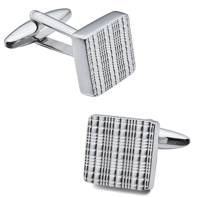 HAWSON Square Metal Cufflinks for Men Engraved High Quality Check Cuff Links High Quality for Casual Shirt
HAWSON Square Metal Cufflinks for Men Engraved High Quality Check Cuff Links High Quality for Casual Shirt