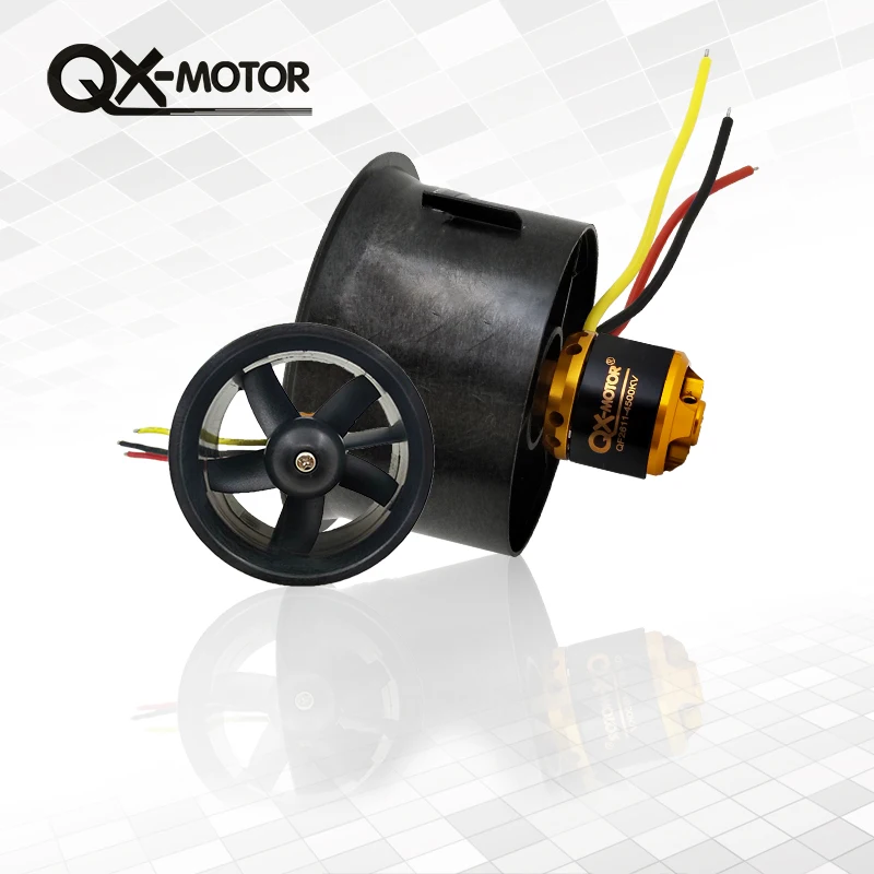 1set 64mm EDF Set QF2611-4500KV Brushless Motor with 5 Blades Ducted Fan for RC Airplane
1set 64mm EDF Set QF2611-4500KV Brushless Motor with 5 Blades Ducted Fan for RC Airplane