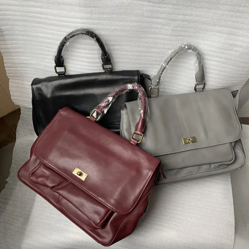 Brand Top-handle bags 100% Natural Genuine Leather Women Handbags Satchel Fashion Portable Shoulder Bags Ladies Messenger Totes
Brand Top-handle bags 100% Natural Genuine Leather Women Handbags Satchel Fashion Portable Shoulder Bags Ladies Messenger Totes