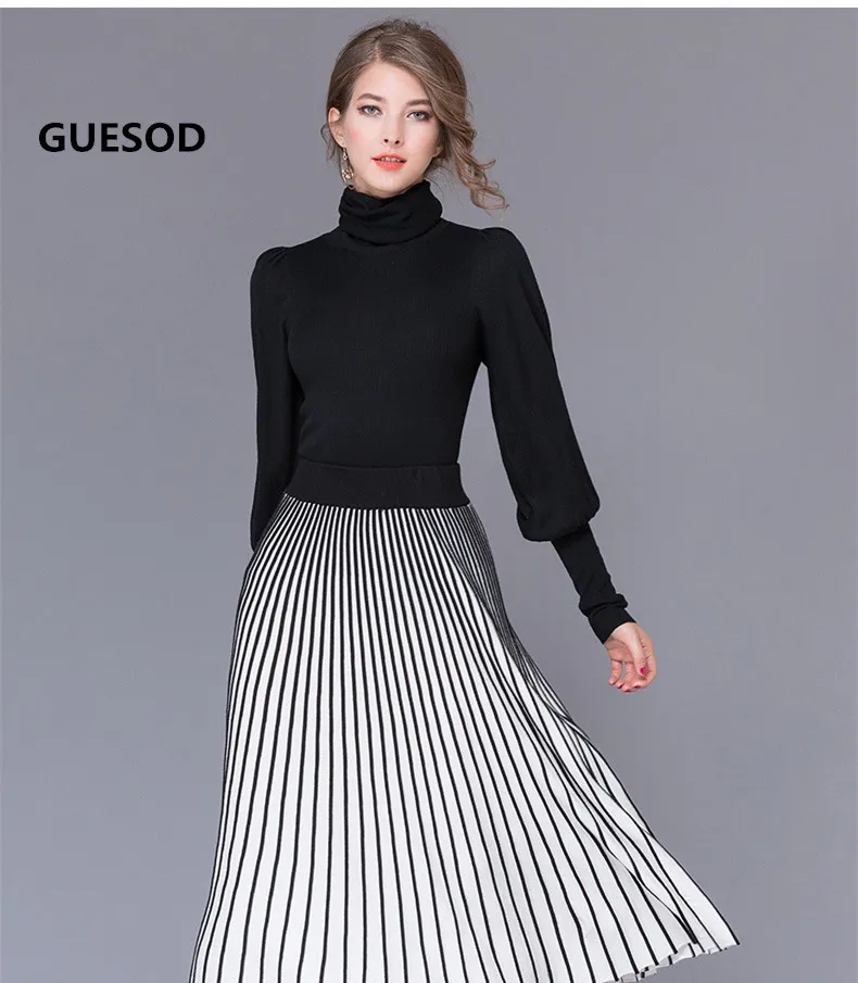 GUESOD Women's Sweaters Knitting Sweater Women 2017 Wool Shirt High Quality Wool Autumn Turtleneck Pullovers Sweaters
GUESOD Women's Sweaters Knitting Sweater Women 2017 Wool Shirt High Quality Wool Autumn Turtleneck Pullovers Sweaters