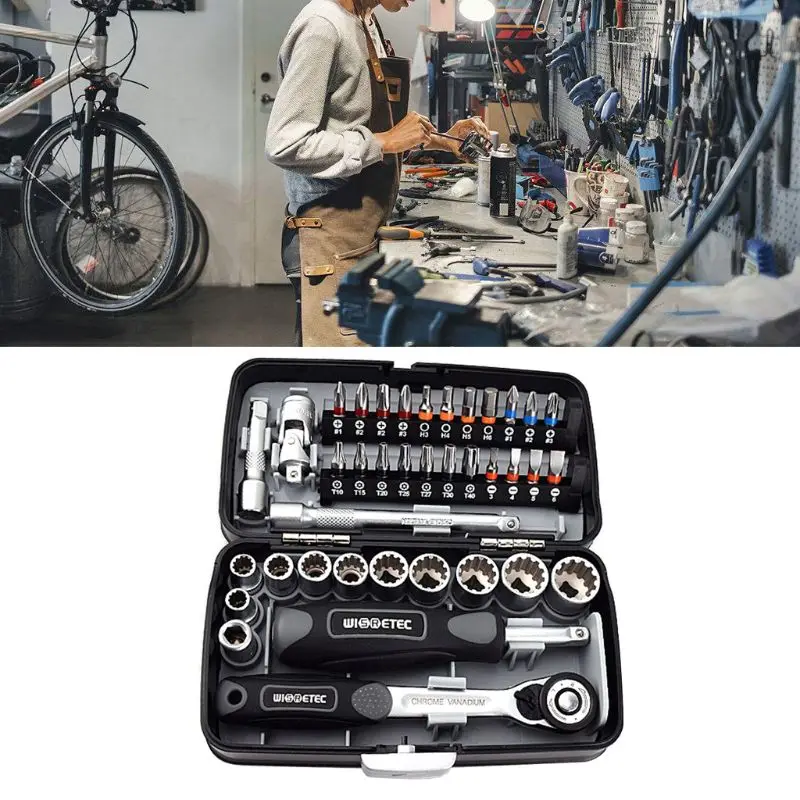 High quality 38PCS Mini ratchet wrench set 1/4 socket screwdriver head hex trox slot bit bike Repair handle tools S2 material
High quality 38PCS Mini ratchet wrench set 1/4 socket screwdriver head hex trox slot bit bike Repair handle tools S2 material
