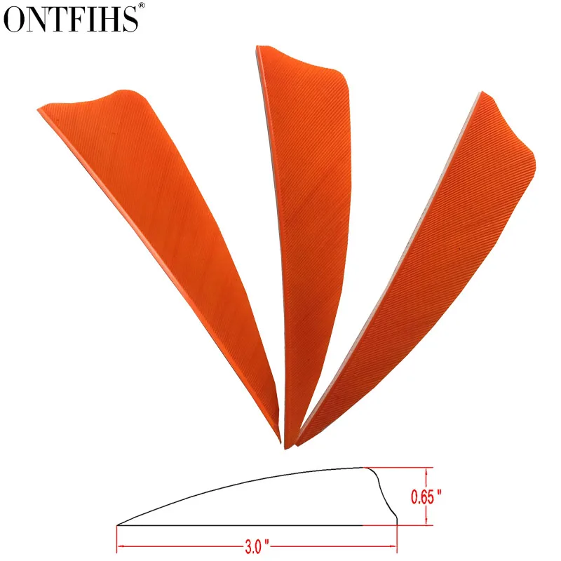 200pcs ONTFIHS 3" Turkey Feather Fletching Shield Cut Archery Vane Fletches Arrow Feathers Cut for Shooting
200pcs ONTFIHS 3" Turkey Feather Fletching Shield Cut Archery Vane Fletches Arrow Feathers Cut for Shooting