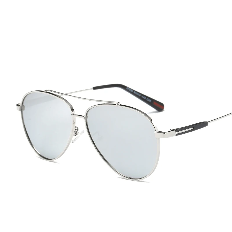 

2017 fashion Pilot Men Polarized Sunglasses Sun Glasses Shades Mirrors Coating Points Black Frame Eyewear Male Sun Glasses UV400