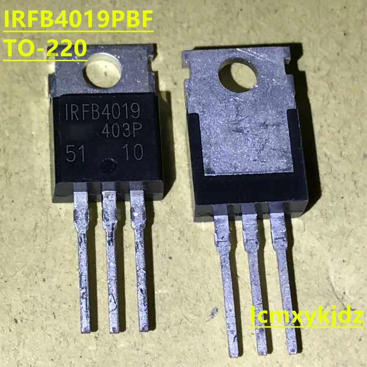 5 шт./лот, IRFB4019 IRFB4019PBF TO-220, новый оригинальный продукт, бесплатная доставка, быстрая доставка
5 шт./лот, IRFB4019 IRFB4019PBF TO-220, новый оригинальный продукт, бесплатная доставка, быстрая доставка