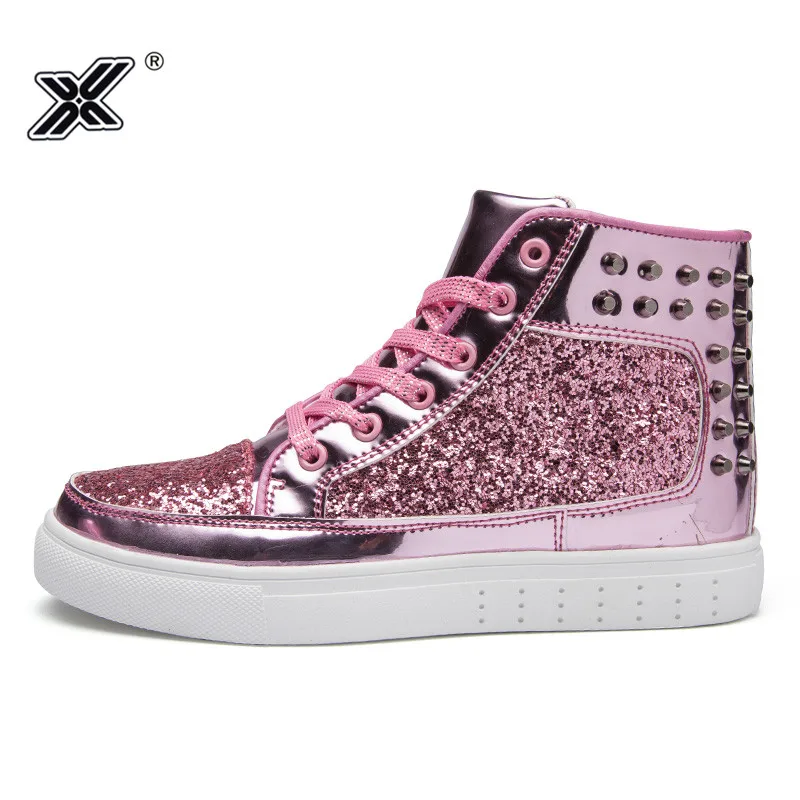 Pink Platform Canvas Sneakers Woman Fashion High Top Pu Vulcanize Shoes Sequin Casual Shoes Women Chaussures Femme Calzado Mujer
Pink Platform Canvas Sneakers Woman Fashion High Top Pu Vulcanize Shoes Sequin Casual Shoes Women Chaussures Femme Calzado Mujer