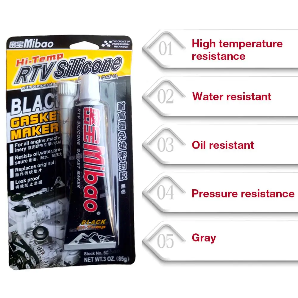 Free Gasket Sealant Mi Bao Red Glue 85g Automotive Mechanical Seal Leak-proof Electronic Seal Glue Silicone Seal
Free Gasket Sealant Mi Bao Red Glue 85g Automotive Mechanical Seal Leak-proof Electronic Seal Glue Silicone Seal