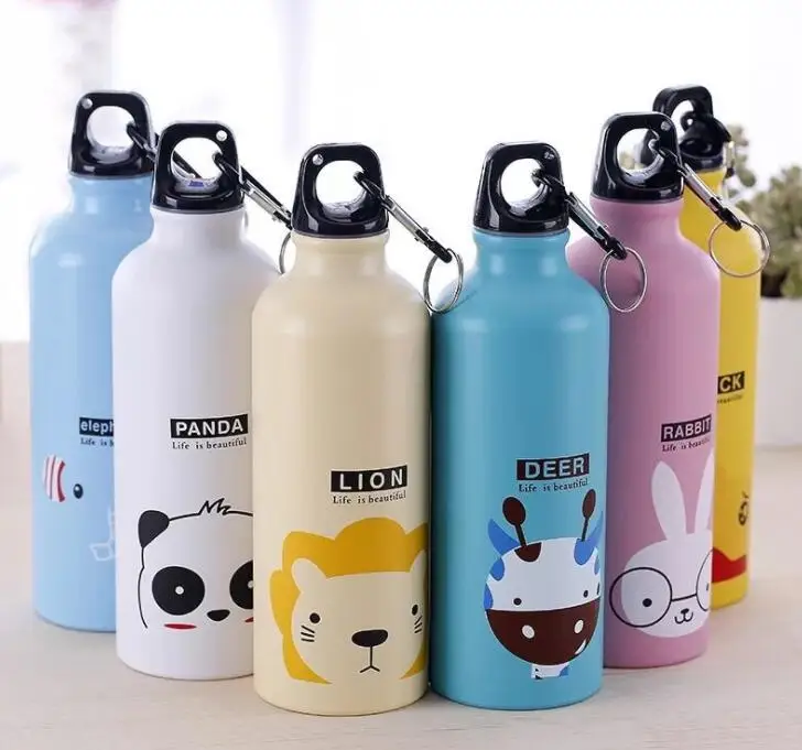 150PCS 500ML Bicycle Cute Cartoon Pattern Aluminum Water Bottle Sport kettle gym run water bottle mountaineering bottle
150PCS 500ML Bicycle Cute Cartoon Pattern Aluminum Water Bottle Sport kettle gym run water bottle mountaineering bottle