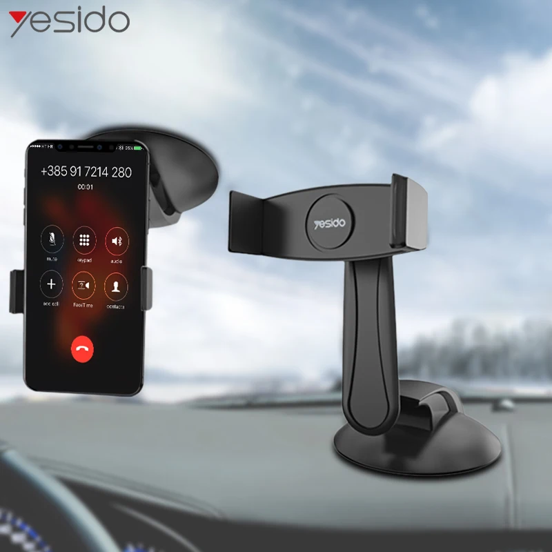 Yesido C43 Универсальный 4-6,5 дюймов Автомобильный держатель для телефона на присоске лобовое стекло приборной панели телефона держатель для ав...
Yesido C43 Универсальный 4-6,5 дюймов Автомобильный держатель для телефона на присоске лобовое стекло приборной панели телефона держатель для ав...