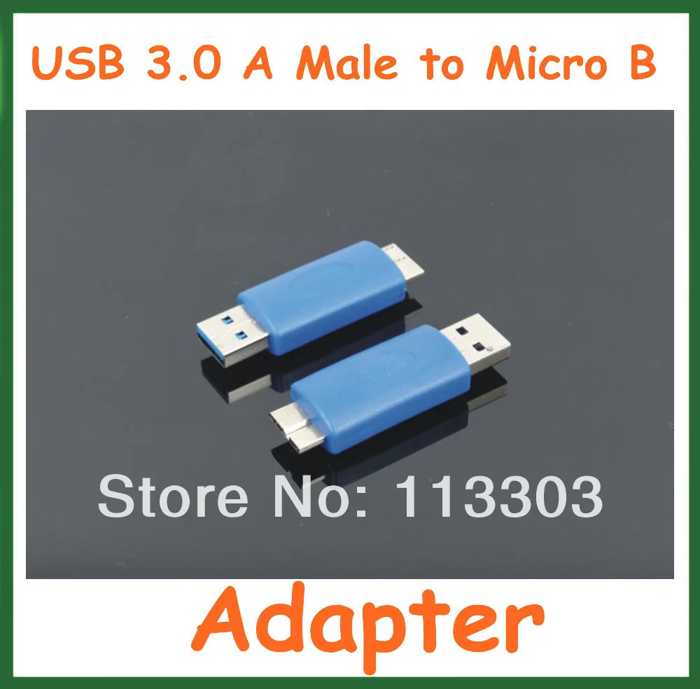 100pcs USB 3.0 A Male to Micro B Adapter USB3.0 AM to Micro B Connector Extender Converter
100pcs USB 3.0 A Male to Micro B Adapter USB3.0 AM to Micro B Connector Extender Converter