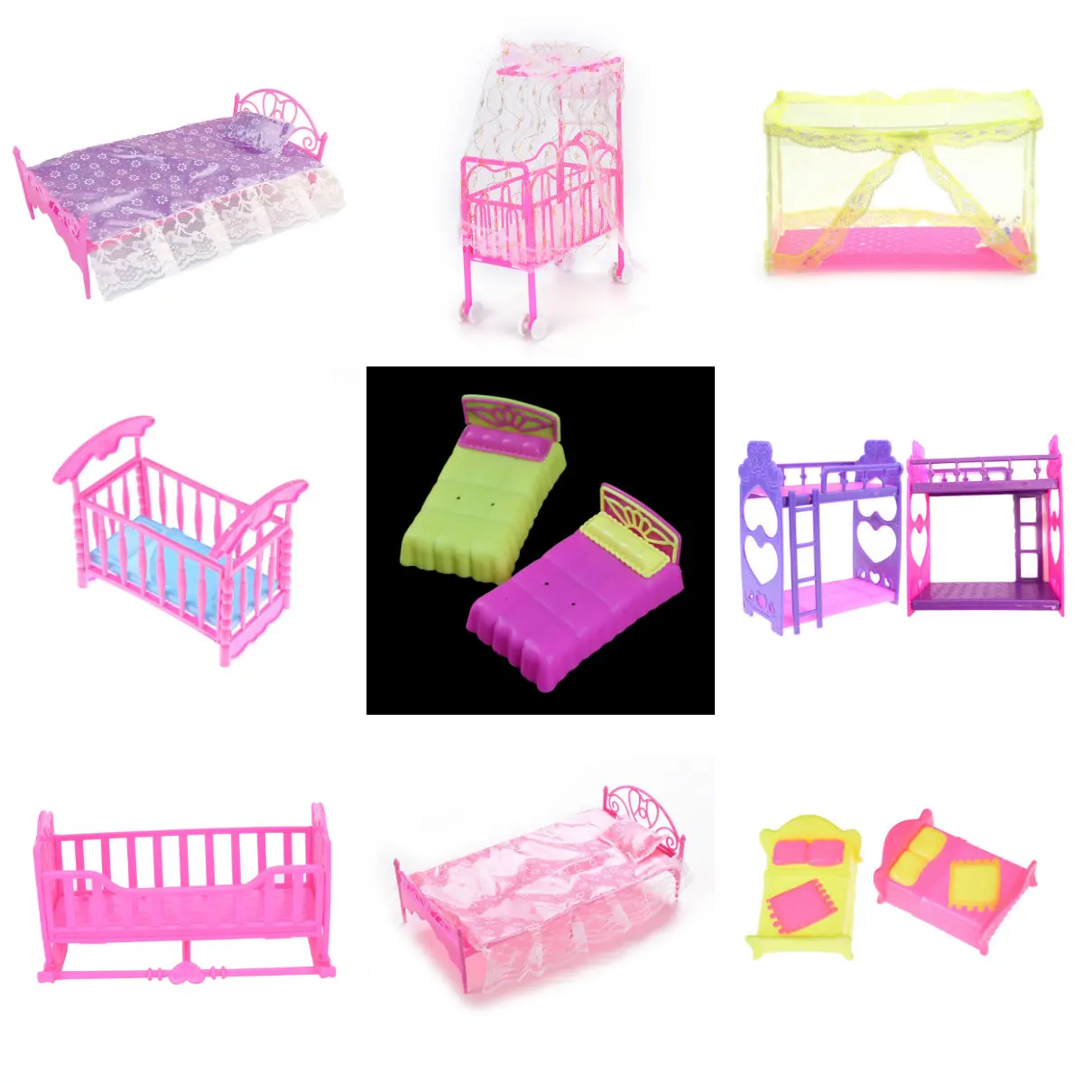Plastic Double Bed Fashion Plastic Bed Bedroom Furniture For Girl Dolls Dollhouse Pink Yellow Or Purple Girl Birthday Gift
Plastic Double Bed Fashion Plastic Bed Bedroom Furniture For Girl Dolls Dollhouse Pink Yellow Or Purple Girl Birthday Gift