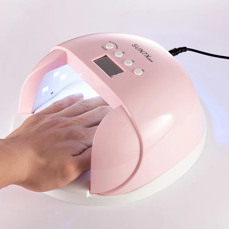 Newest Sun7x 60W Dual UV LED Nail Lamp Dryer 30 LEDs Nail Dryer for All Gels With 30s/60s button All for Manicure UV Lamp Tool
Newest Sun7x 60W Dual UV LED Nail Lamp Dryer 30 LEDs Nail Dryer for All Gels With 30s/60s button All for Manicure UV Lamp Tool