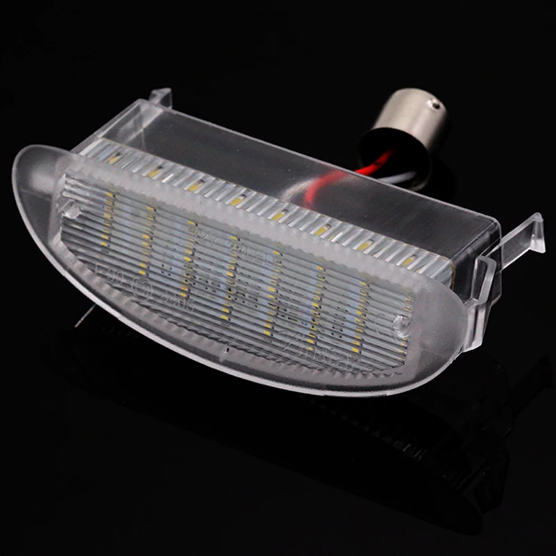 HAUSNN 1pcs/lot 12V Car LED Number License Plate Light 18 SMD Super White Lamp for Renault Clio II/Twingo I with Inside Canbus
HAUSNN 1pcs/lot 12V Car LED Number License Plate Light 18 SMD Super White Lamp for Renault Clio II/Twingo I with Inside Canbus