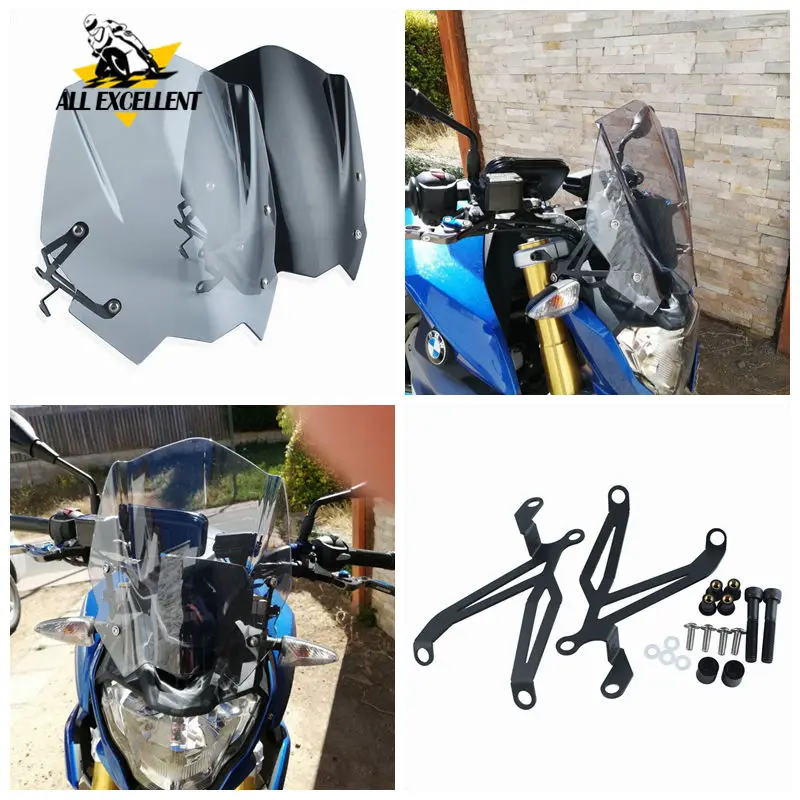 Motorcycle Accessories Windscreen Windshield Shield Screen Protector with Bracket For 2017-2018 BMW G310R
Motorcycle Accessories Windscreen Windshield Shield Screen Protector with Bracket For 2017-2018 BMW G310R