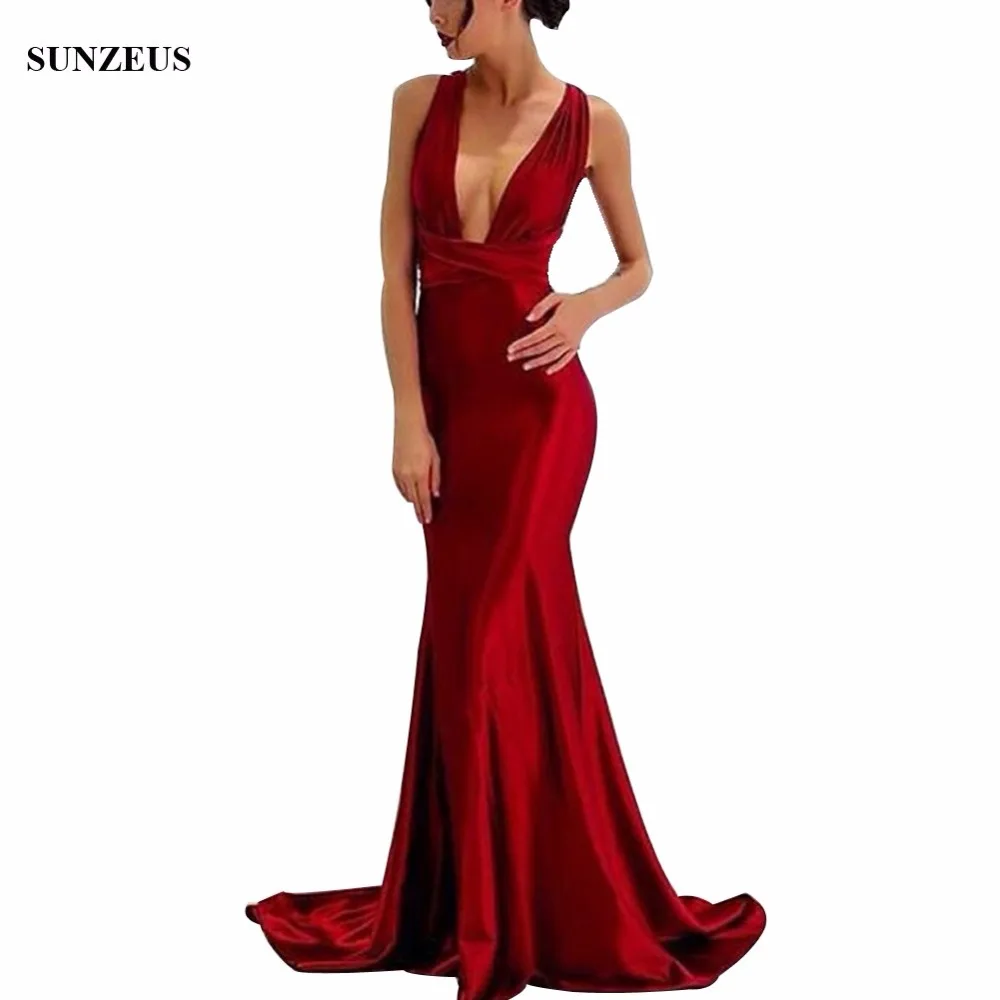 Mermaid Wine Red Bridesmaid Dresses Deep V-neck Sexy Backless Long Wedding Party Dress 2022 New Design vestido de festa BDS049
Mermaid Wine Red Bridesmaid Dresses Deep V-neck Sexy Backless Long Wedding Party Dress 2022 New Design vestido de festa BDS049