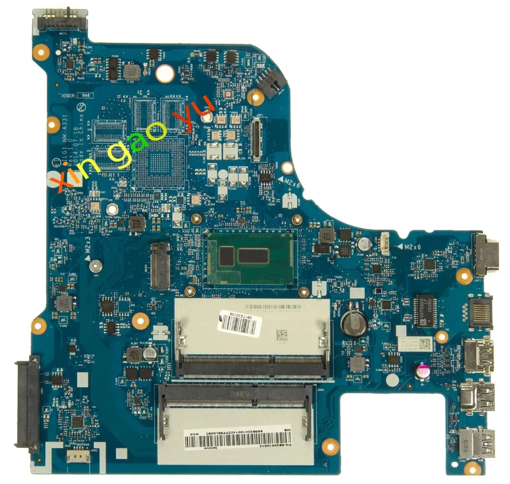 FOR Lenovo Z70-80 Laptop motherboard i7-5500U 2.4GHz CPU NM-A331 5B20H14162 AILG1DDR3L MainBoard 100% Tested ok
FOR Lenovo Z70-80 Laptop motherboard i7-5500U 2.4GHz CPU NM-A331 5B20H14162 AILG1DDR3L MainBoard 100% Tested ok