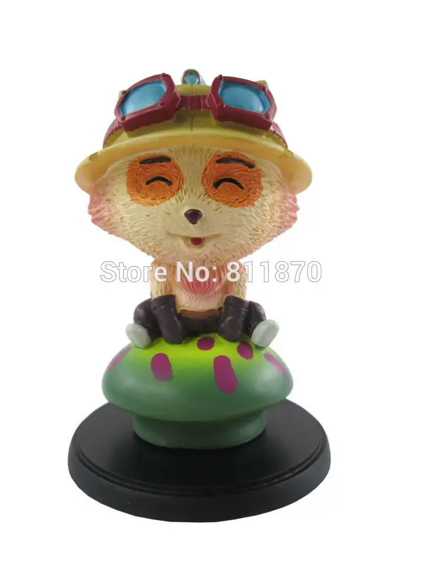 Cosplay 7cm/2.8'' Small The Swift Scout Teemo PU Garage Kits Action Figures Toys Model GK
Cosplay 7cm/2.8'' Small The Swift Scout Teemo PU Garage Kits Action Figures Toys Model GK