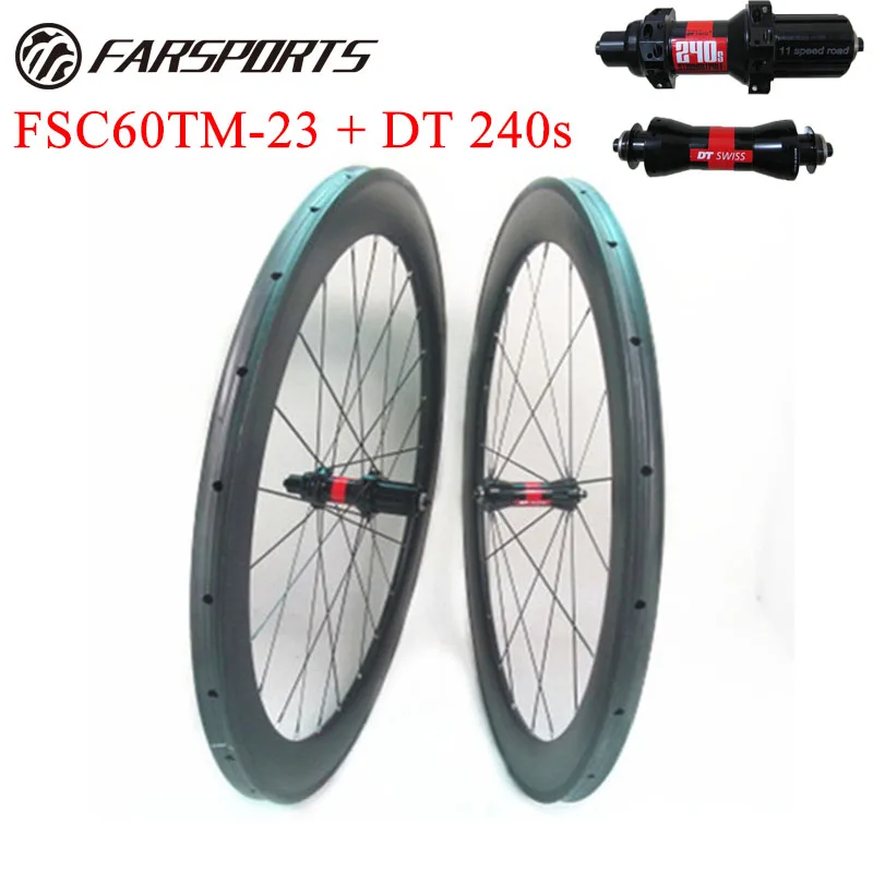 700C tubular wheelset 60mm deep rims 20H/24H spoke holes with Sapim aero spokes handbuilt carbon wheelset from Xiamen Farsports
700C tubular wheelset 60mm deep rims 20H/24H spoke holes with Sapim aero spokes handbuilt carbon wheelset from Xiamen Farsports