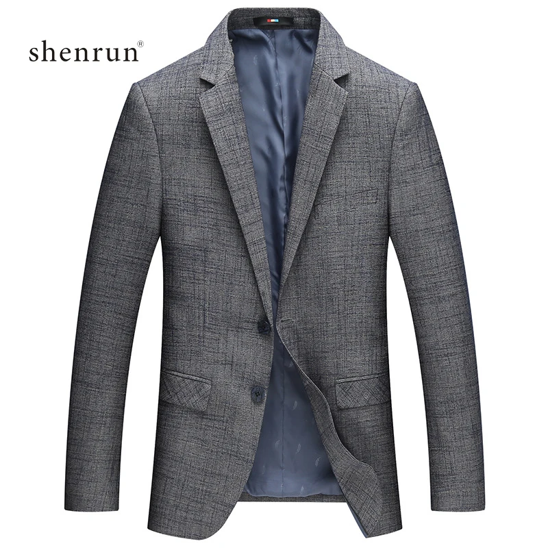 SHENRUN Spring New Arrival Mens Casual Gray Suit Youth Slim Fit Business Fashion Plaid Men Blazer Male Suit Jacket male clothing
SHENRUN Spring New Arrival Mens Casual Gray Suit Youth Slim Fit Business Fashion Plaid Men Blazer Male Suit Jacket male clothing