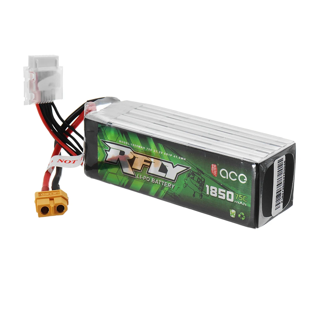 Аккумуляторная батарея Gens 22 2 в 1850 мАч 75C 6S с разъемом XT60 для FPV RC Дрон вертолет