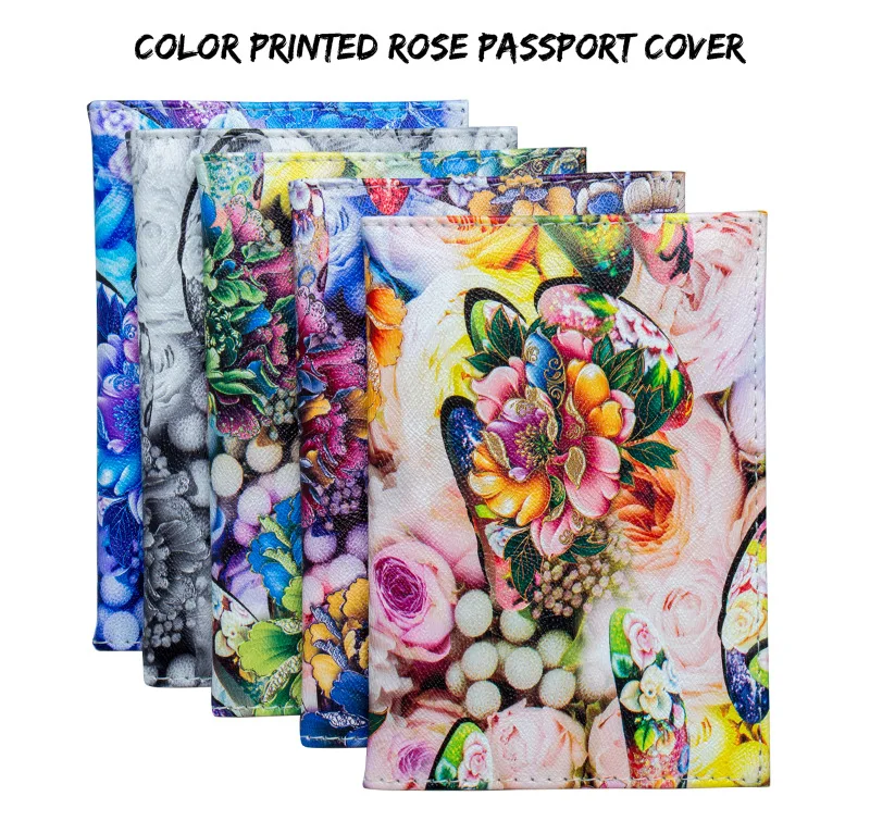 2019 The latest Peony flower PU passport holder foreign trade passport leather passport bag ticket clip card holder for ladies
2019 The latest Peony flower PU passport holder foreign trade passport leather passport bag ticket clip card holder for ladies
