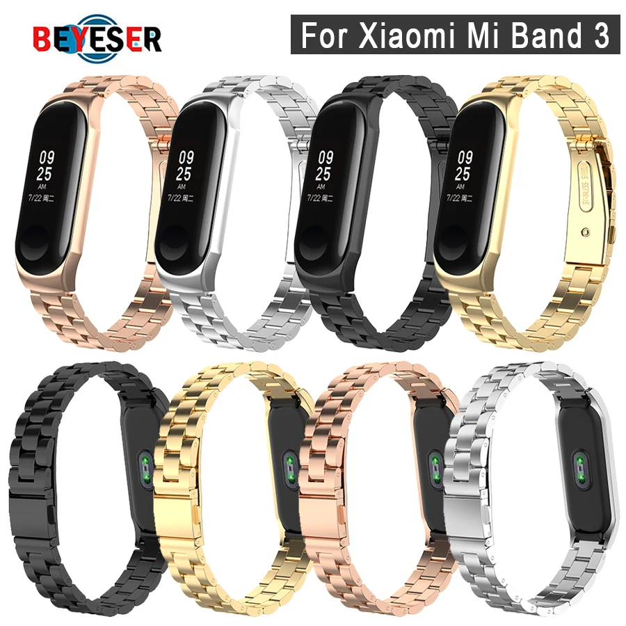 Ремешок из нержавеющей стали для Xiaomi Band 3 Miband 4, металлический браслет для смарт-часов, сменный Браслет для наручных часов
Ремешок из нержавеющей стали для Xiaomi Band 3 Miband 4, металлический браслет для смарт-часов, сменный Браслет для наручных часов