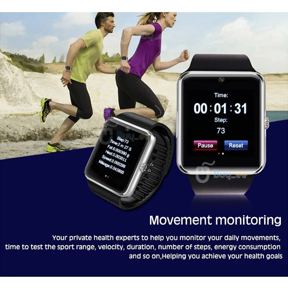 Smart Watch GT08 Clock Sync Notifier Supports SIM Card Bluetooth Connectivity IOS Android Phone mp3 music player Free shipping
Smart Watch GT08 Clock Sync Notifier Supports SIM Card Bluetooth Connectivity IOS Android Phone mp3 music player Free shipping