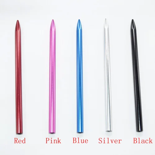 

100pcs 3.5"Aluminum Paracord Needle With Screw Thread Shaft Tip Stiching Needle Fid for Pracord Bracelet
