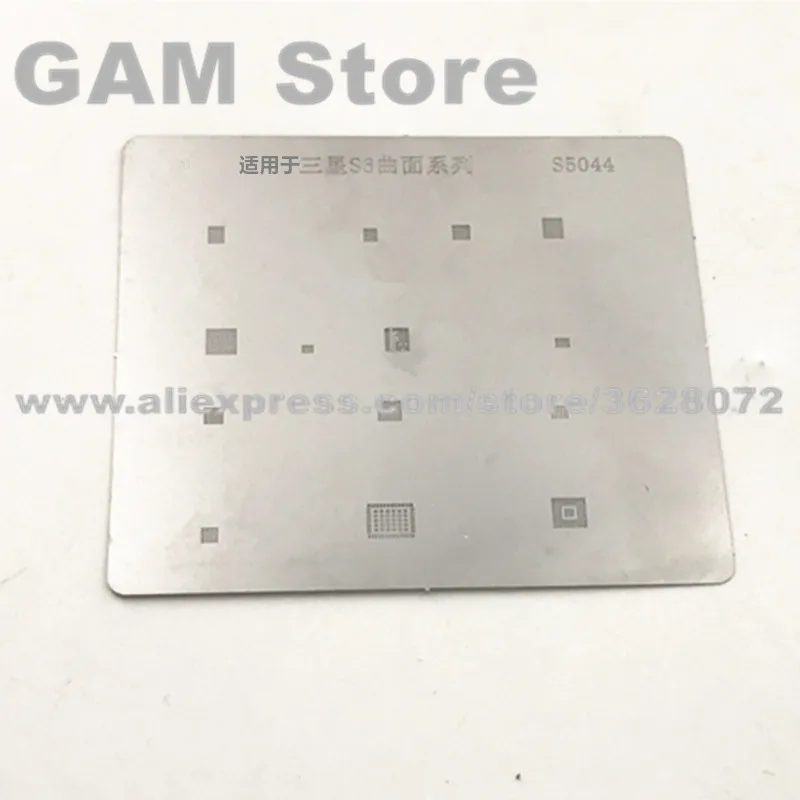 For Samsung S6 Edge S6+ BGA Stencil Power wifi Charger IC Reballing Pin BGA Direct Heating Template S5044 5 pcs/lot
For Samsung S6 Edge S6+ BGA Stencil Power wifi Charger IC Reballing Pin BGA Direct Heating Template S5044 5 pcs/lot
