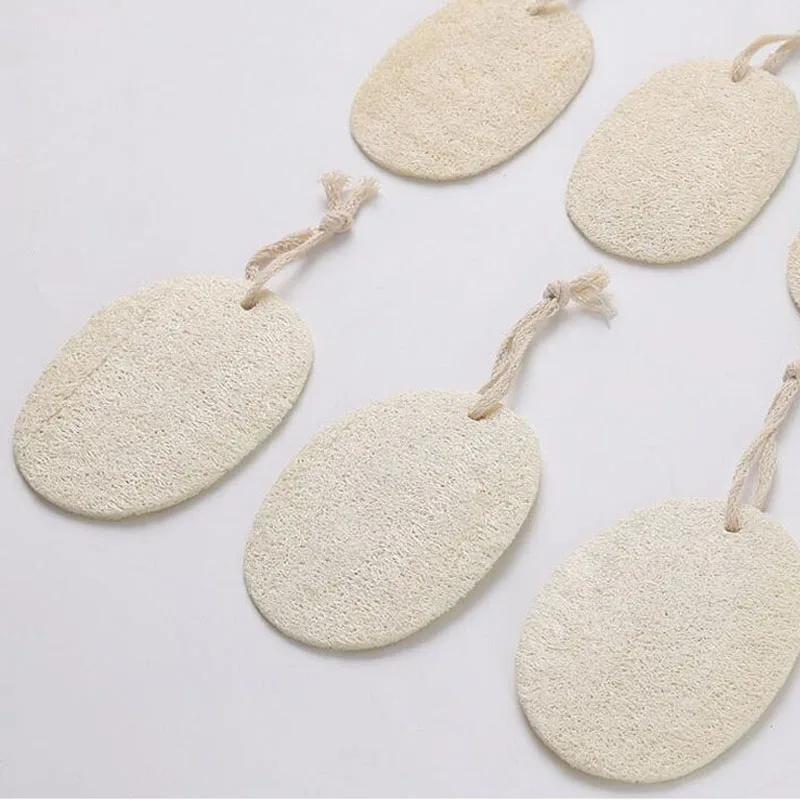 100pcs/package kitchen cleaning household items Natural Loofah Sponge Bath Shower Body Exfoliator Pads With Hanging Cotton Rope
100pcs/package kitchen cleaning household items Natural Loofah Sponge Bath Shower Body Exfoliator Pads With Hanging Cotton Rope