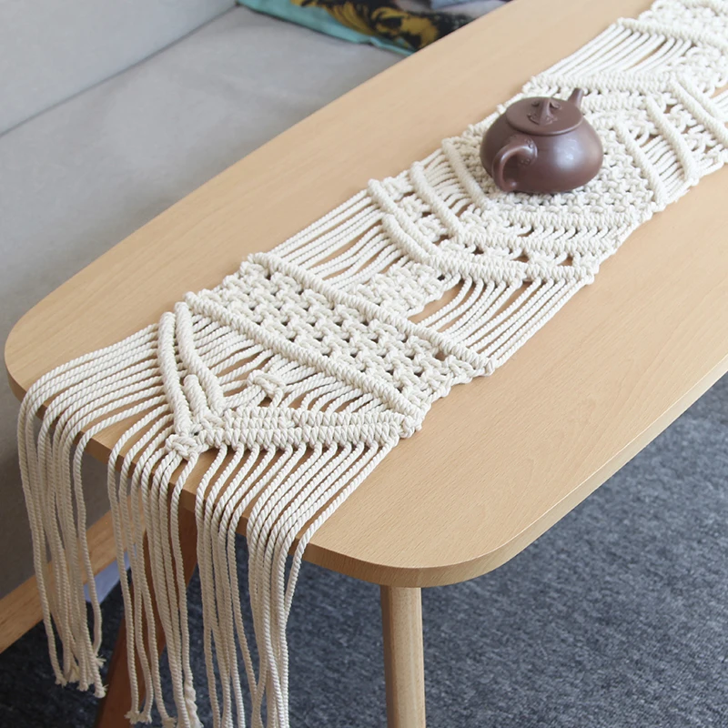 25cm x 155cm Macrame Northern European American Bohemian hand-woven rope table decor bed decor Shoe ark decor piano decor
25cm x 155cm Macrame Northern European American Bohemian hand-woven rope table decor bed decor Shoe ark decor piano decor