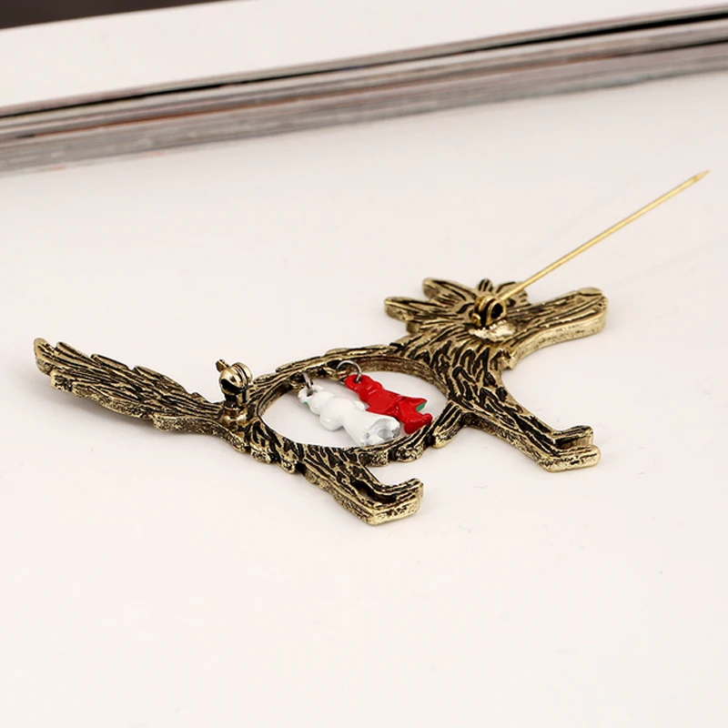 LNRRABC 1PC New Hoodwinked Story Vintage Charming Timber Wolf Golden Unisex Shirt Brooch Fashion Jewelry Collar Pins 2020 New
LNRRABC 1PC New Hoodwinked Story Vintage Charming Timber Wolf Golden Unisex Shirt Brooch Fashion Jewelry Collar Pins 2020 New