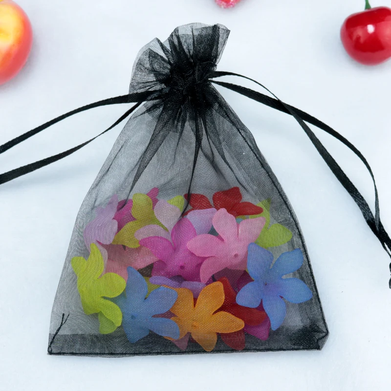 200pcs/lot Black Organza Bags 11x16cm Party Favor Christmas Jewelry Bracelet Gifts Packaging Bags Cute Organza Gift Bag Pouches
200pcs/lot Black Organza Bags 11x16cm Party Favor Christmas Jewelry Bracelet Gifts Packaging Bags Cute Organza Gift Bag Pouches