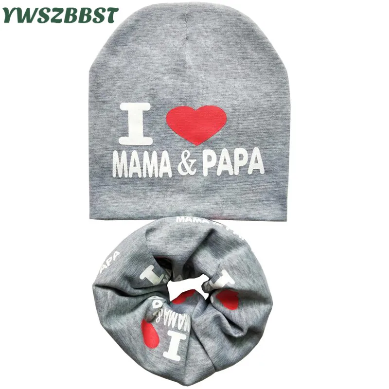 Autumn Winter Crochet Baby Hat Set MAMA PAPA Print Children Hats Boys Girls Skullies Beanies Cap Scarf Collar Cotton Kids Hat
Autumn Winter Crochet Baby Hat Set MAMA PAPA Print Children Hats Boys Girls Skullies Beanies Cap Scarf Collar Cotton Kids Hat